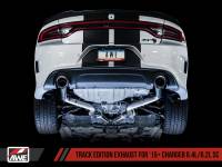 AWE Tuning - AWE 2015+ Dodge Charger 6.4L/6.2L Supercharged Track Edition Exhaust - Diamond Black Tips - Image 2
