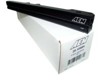 AEM Electronics - AEM 96-00 Civic CX/DX/LX/EX & 96-97 Del Sol S/Si Black Fuel Rail - Image 2