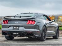 Borla - Borla 2018 Ford Mustang GT 5.0L AT/MT 3in ATAK Catback Exhaust Black Chrome Tips w/ Valves - Image 2