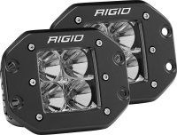 Rigid Industries - RIGID D-Series PRO LED Light, Flood Optic, Flush Mount, Pair - Image 2