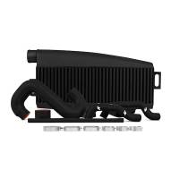 Mishimoto - Mishimoto Subaru 02-07 WRX/04-07 STi Top-Mount Intercooler Kit - Powder Coated Black & Black Hoses - Image 2