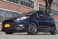 Rally Armor - Rally Armor 13+ Ford Fiesta ST Red Mud Flap w/ White Logo - Image 2
