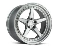 Aodhan Wheels Rim DS05 18x9.5 5x100 73.1CB ET35 Silver w/Machined Face