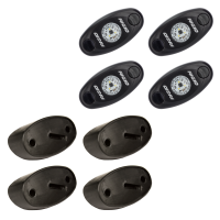 Rigid Industries - RIGID A-Series LED Universal Rock Light Kit, High Power Red, Set Of 4 - Image 2