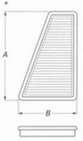 BMC FILTERS - BMC 97-01 Porsche 911 (996) 3.4L Carrera Replacement Panel Air Filter - Image 2