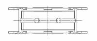 ACL Race Series - ACL 03+ Ford/Mazda 4 2.0L/2.3L DOHC Duratec Standard Size Race Series Main Bearing Set 5M8174HX-STD - Image 4