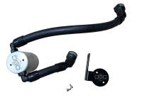 J&L 2020-2021 Ford Mustang GT500 Passenger Side Oil Separator 3.0 - Clear Anodized