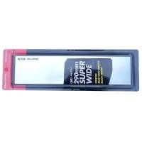 BLOX Racing 290mm Convex Mirror Black Frame No Tint