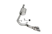 CORSA Performance - Corsa 2021-2025 Ford F-150 SuperCab/6.5in Bed 5.0L V8 Sport Cat-Back Front of Tire Exit-Polished - Image 1