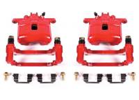 PowerStop 02-06 Acura RSX Front Red Calipers w/Brackets - Pair