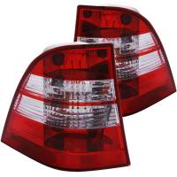 ANZO Headlights, Tail Lights and More  - ANZO 1998-2005 Mercedes Benz M Class W163 Taillights Chrome - Image 2