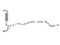 aFe Power (Advanced FLOW Engineering) - aFe Takeda 2021 Toyota Supra 2.0L (t) 2.5in-3in 304 SS CB Exhaust w/ Polished Tips - Image 3