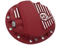 aFe Power (Advanced FLOW Engineering) - aFe Pro Series GMCH 9.5 Rear Diff Cover Red w/ Machined Fins 19-20 GM Silverado/Sierra 1500 - Image 2