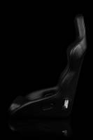 BRAUM RACING SEATS & MORE - BRAUM Racing Falcon X Series FIA Approved Fixed Back Racing Seat - Black Leatherette (Black Stitching / Black Piping) - Each - Image 3