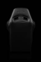 BRAUM RACING SEATS & MORE - BRAUM Racing Falcon X Series FIA Approved Fixed Back Racing Seat - Black Leatherette (Black Stitching / Black Piping) - Each - Image 4
