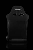 BRAUM RACING SEATS & MORE - BRAUM Racing Black Jacquard / Black Alcantara Insert - Pair - Image 4