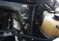 J&L Oil Separator Co - J&L 11-17 Ford F-150 5.0L / 11-14 Ford F-150 6.2L Driver Side Oil Separator 3.0- Black Anodized - Image 2