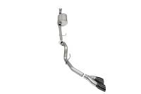 CORSA Performance - Corsa 2021-2025 Ford F-150 SuperCab/6.5in Bed 5.0L V8 Sport Cat-Back Single Side Exit-Black PVD - Image 1
