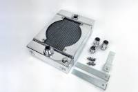 CSF Radiators - CSF Universal Drag Race / Tuck Radiator w/9in Spal Fan - 10.5in H x 10in L x 3.6in W - Image 2