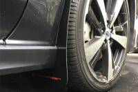 Rally Armor - Rally Armor 2017+ Subaru Impreza UR Black Mud Flap w/ Red Logo - Image 2