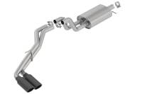 Borla 2019 Ford Ranger XL/XLT/Lariat 2.3L 2/4WD WB S-Type Catback Exhaust w/ Dual Blk Chrome Tips