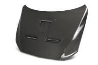 Seibon 08-12 Mitsubishi Evo X OEM style Carbon Fiber Hood
