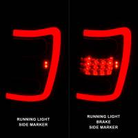 ANZO Headlights, Tail Lights and More  - ANZO 1999-2004 Jeep Grand Cherokee LED Tail Lights w/ Light Bar Black Housing Clear Lens - Image 2