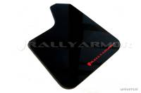 Rally Armor - Rally Armor Universal fitment (no hardware) UR Black Mud Flap w/ Red Logo - Image 1