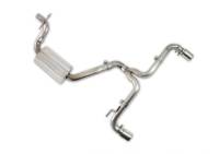 AWE Mk6 GTI Performance Catback - Chrome Silver Round Tips