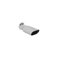 Flowmaster - Flowmaster Exhaust Tip - 4.25 X 2.25 In. Oval Polished Ss Fits 2.50 In. Tubing (Clamp On) - Image 2
