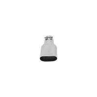 Flowmaster - Flowmaster Exhaust Tip - 4.25 X 2.25 In. Oval Polished Ss Fits 2.50 In. Tubing (Clamp On) - Image 3