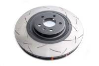 DBA 15-19 Porsche Macan Turbo (w/360mm Front Rotor) Front 4000 Series Slotted Rotor