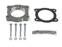 aFe Power (Advanced FLOW Engineering) - aFe 07-13 Chevrolet Silverado 1500/GMC Sierra 1500 Silver Bullet Throttle Body Spacer - Silver - Image 2