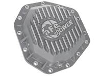 aFe Power (Advanced FLOW Engineering) - aFe Street Ser Rear Diff Cover Raw w/Mach Fin 2017 Ford Diesel Trucks V8-6.7L(td) Dana M275-14 - Image 2