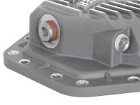 aFe Power (Advanced FLOW Engineering) - aFe Street Ser Rear Diff Cover Raw w/Mach Fin 2017 Ford Diesel Trucks V8-6.7L(td) Dana M275-14 - Image 4