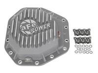 aFe Power (Advanced FLOW Engineering) - aFe Street Ser Rear Diff Cover Raw w/Mach Fin 2017 Ford Diesel Trucks V8-6.7L(td) Dana M275-14 - Image 6