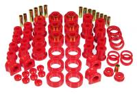 Prothane 94-01 Dodge Ram 4wd V6/8 Total Bushing Kit - Red