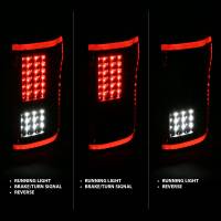 ANZO 2015-2017 Ford F-150 LED Taillights Black - Image 2
