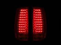 ANZO Headlights, Tail Lights and More  - ANZO 2007-2014 Chevrolet Suburban LED Taillights Red/Clear G4 - Image 2