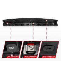 ANZO Headlights, Tail Lights and More  - ANZO 2007-2014 Chevrolet Suburban 1500 LED 3rd Brake Light Black Housing Red Lens w/ Spoiler 1pc - Image 2