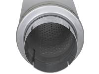 aFe Power (Advanced FLOW Engineering) - aFe ATLAS Aluminized Steel Muffler 5in Center/Center 24in L x 7in Diameter - Round Body - Image 3