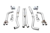 AWE Tuning - AWE 2015+ Dodge Challenger 6.4L/6.2L SC Track Edition Exhaust - Quad Chrome Silver Tips - Image 6