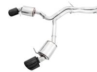AWE Tuning - AWE Audi B9.5 RS5 Sportback Non-Resonated Touring Edition Exhaust - RS-Style Diamond Blk Tips - Image 6