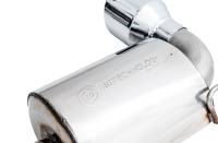 AWE Tuning - AWE 2020 Toyota Supra A90 Resonated Touring Edition Exhaust - 5in Chrome Silver Tips - Image 2