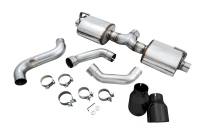 AWE Tuning - AWE 2018+ Jeep Wrangler JL/JLU Tread Edition Axle-Back Dual Exhaust - Diamond Black Tips - Image 10