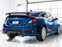 AWE Tuning - AWE 2016+ Honda Civic Si Track Edition Exhaust w/Front Pipe & Dual Diamond Black Tips - Image 3