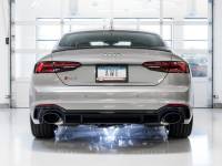 AWE Tuning - AWE Audi B9 RS 5 Sportback Touring Edition Exhaust-Non Resonated- Diamond Black RS Style Tips - Image 5