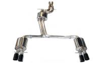 AWE Audi B8 / B8.5 S4 3.0T Touring Edition Exhaust - Diamond Black Tips (90mm)