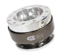 NRG Innovations - NRG Innovations Quick Release Gen 2.0 - Silver Body / Chrome Ring SFI Spec 42.1 - Image 2