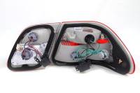 ANZO Headlights, Tail Lights and More  - ANZO 1996-2002 Mercedes Benz E Class W210 Taillights Red/Smoke G2 - Image 2